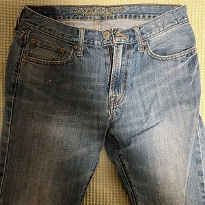American Eagle Jeans 30w 34l Slim Straight